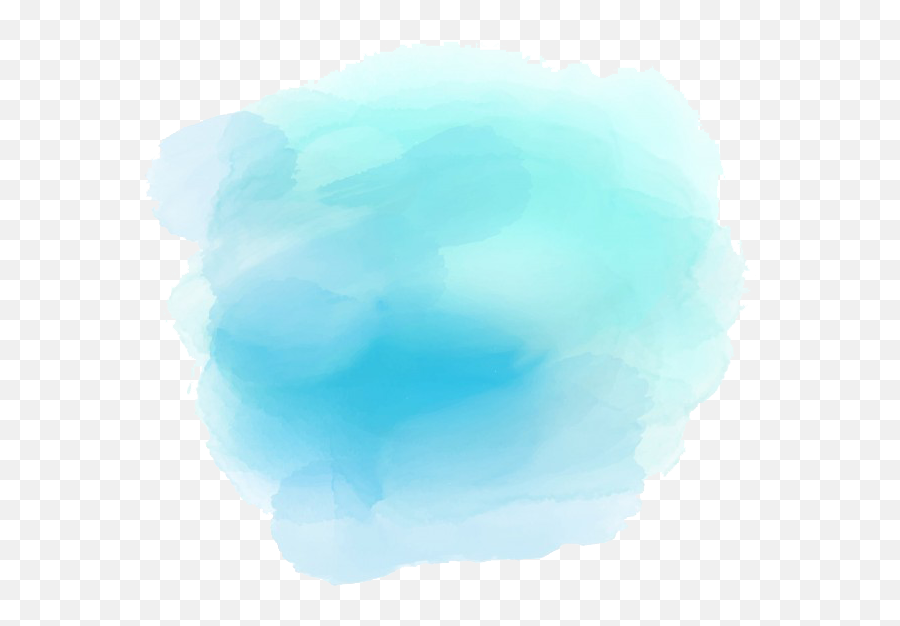 Free Transparent Blue Png Download - Blue Watercolor With Transparent Background Emoji,Transparent Backgrounds