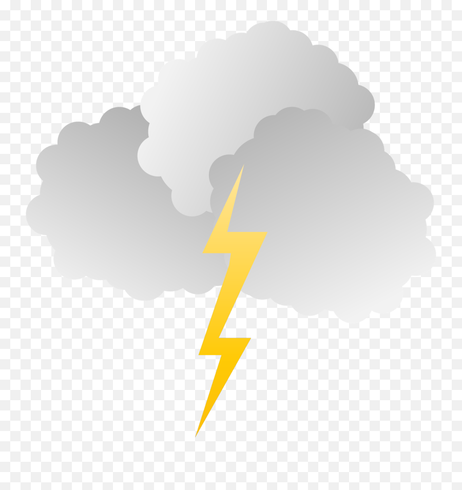 Cloud Clipart Lightning Cloud Lightning Transparent Free - Animated Thunder Cloud Gif Emoji,Rain Cloud Clipart