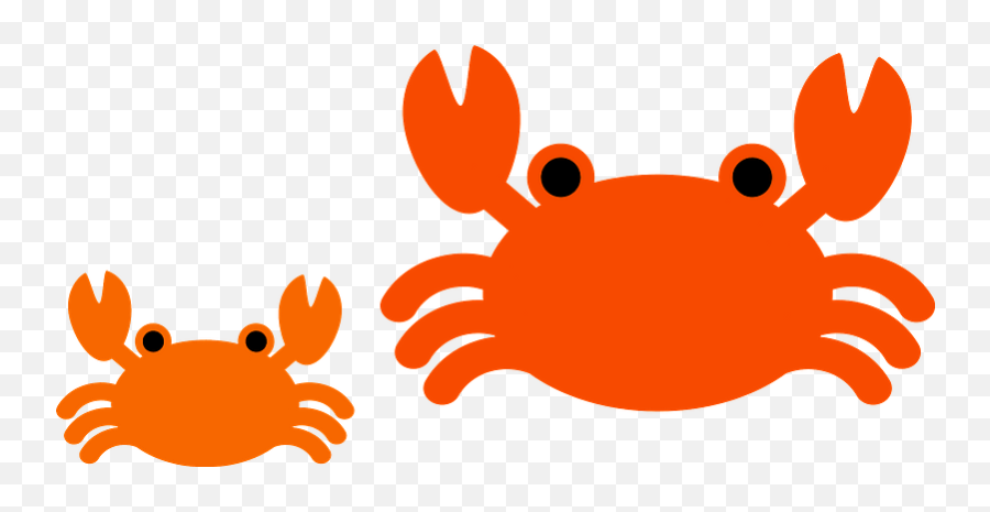 Crabs Clipart Free Download Transparent Png Creazilla - Crabs Clipart Emoji,Crab Clipart