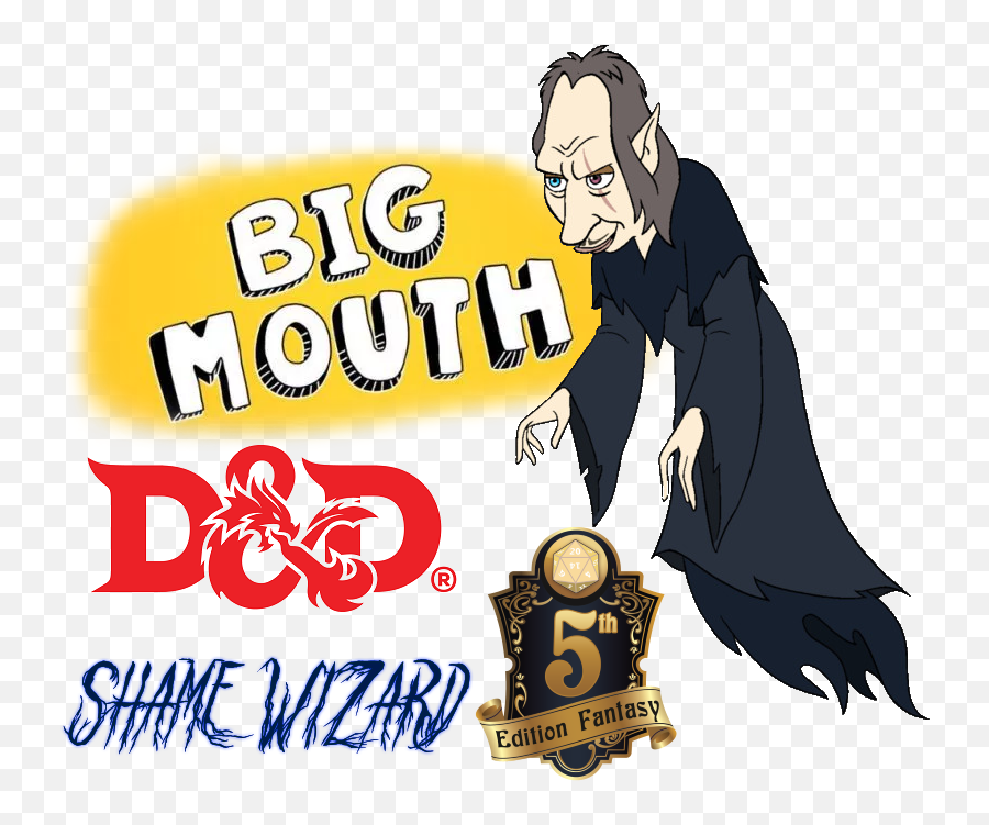 Shame Wizard - Big Mouth Season 3 Emoji,Wizard Png