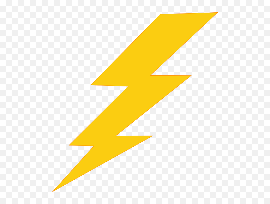 Thunder Clipart Png - Red Lightning Bolt Clipart Emoji,Thunder Clipart