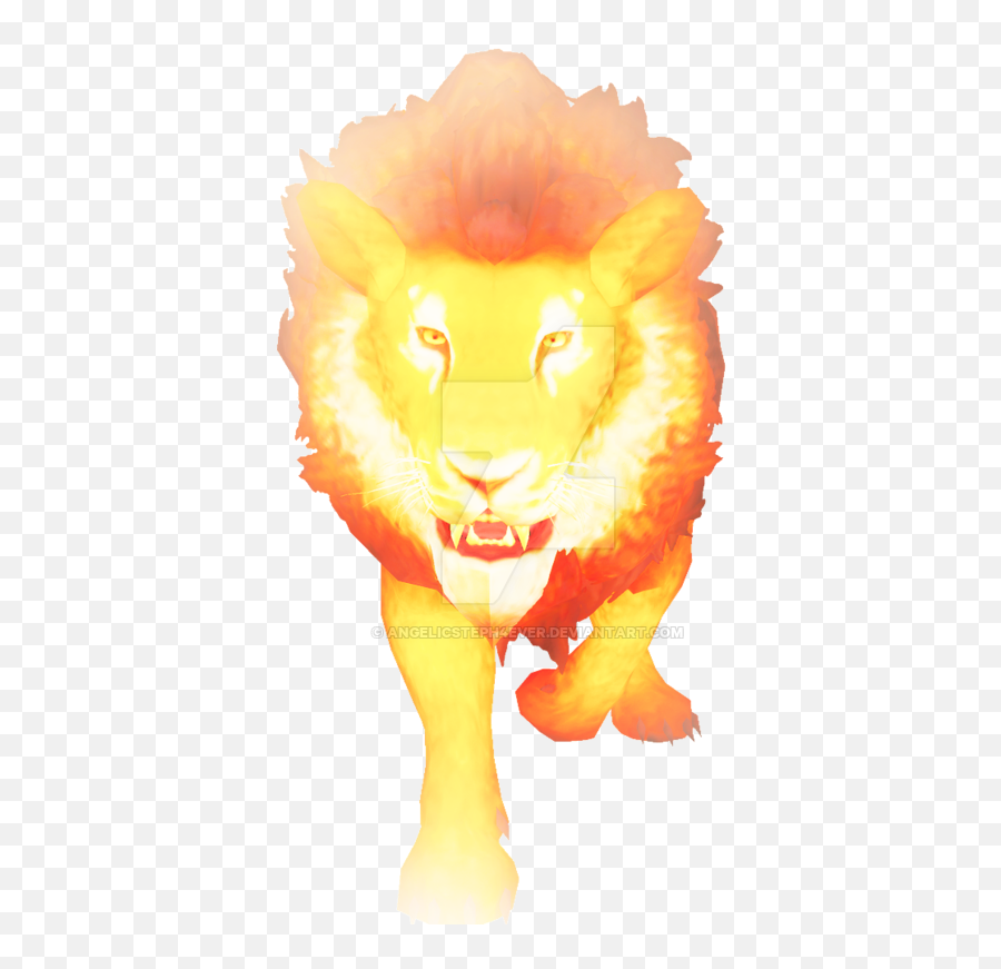 El Shaddai Let Heaven Roar Like A Lion By Angelicsteph4ever - East African Lion Emoji,Roar Clipart