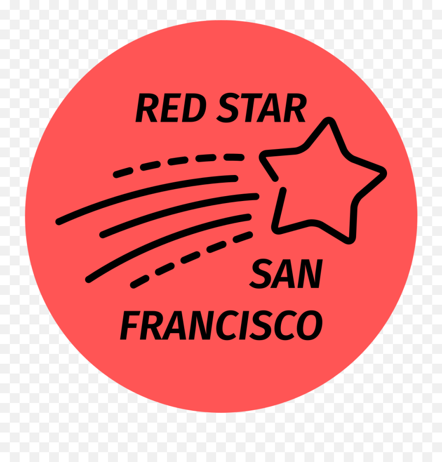 Red Star San Francisco - Dot Emoji,Red Star Logo