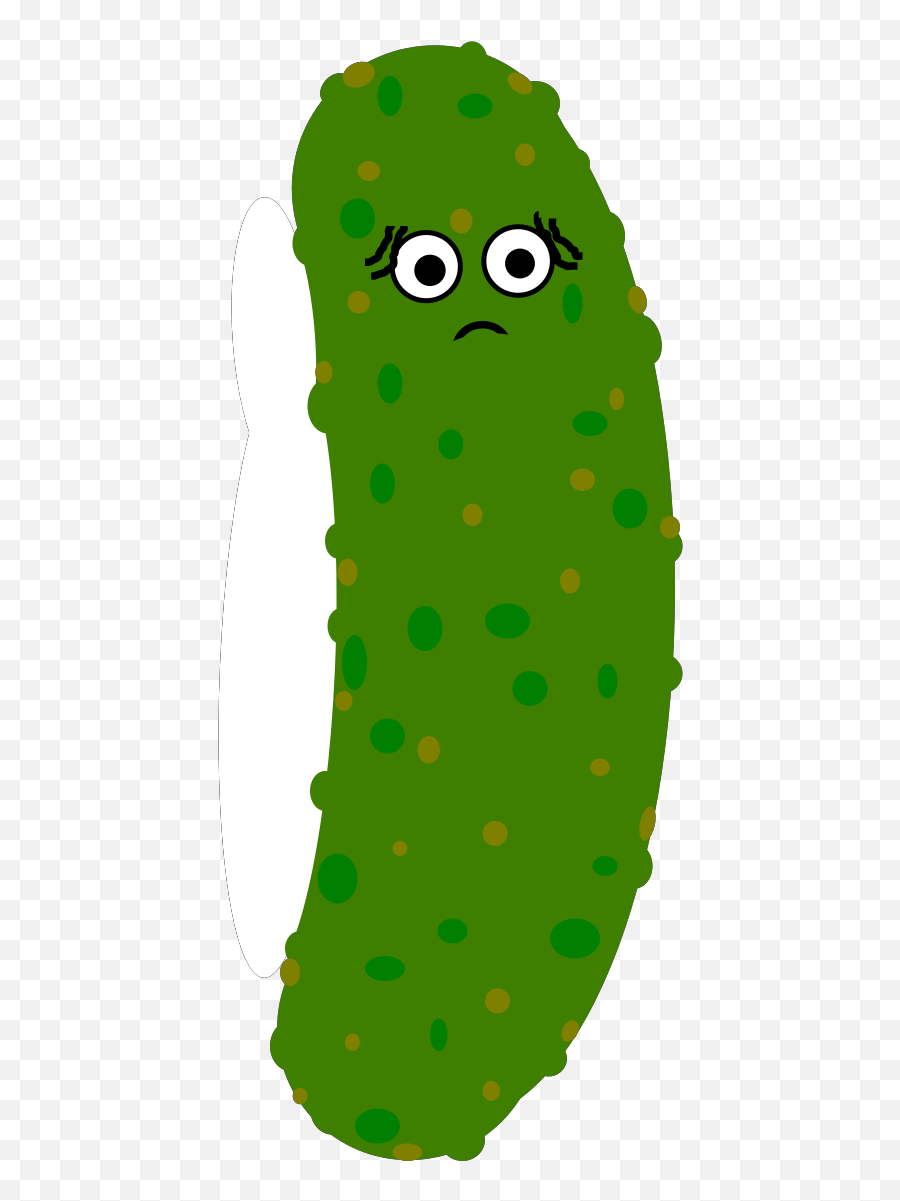 Nervous Green Svg Vector Nervous Green - Cucumber Emoji,Nervous Clipart