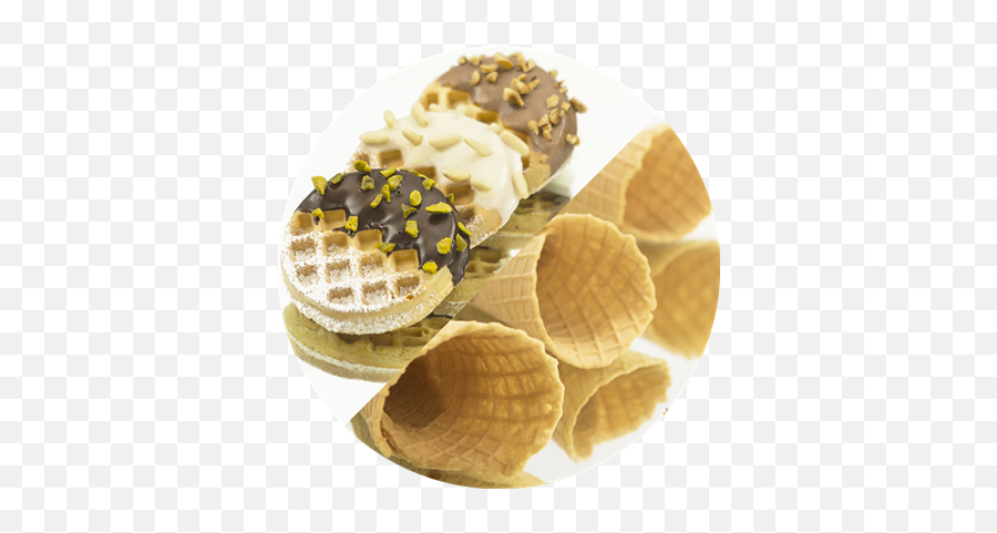 Gluten Free Mix For Waffle Cones And Wafers Pregel America - Ice Cream Emoji,Waffle Transparent