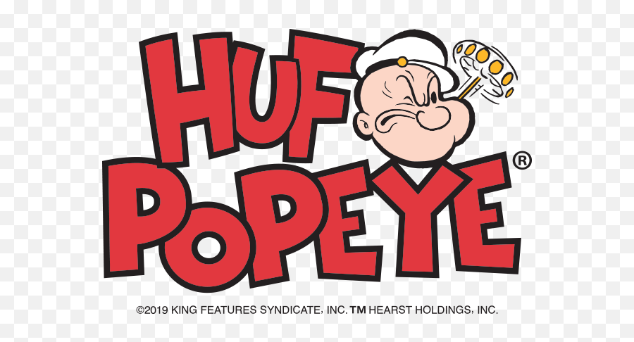 Introducing Huf X Popeye Collection - Popeye Huf Emoji,Popeye Logo