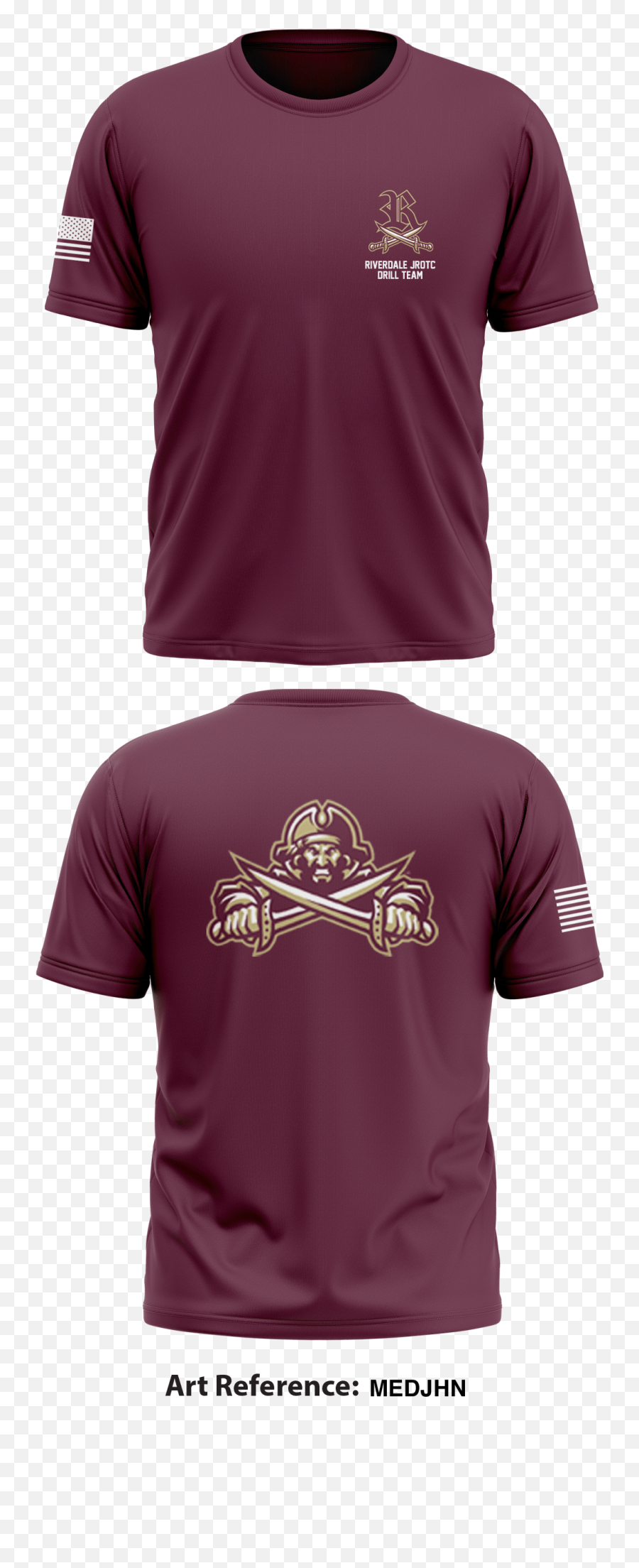 Riverdale Jrotc Drill Team Store 1 - Federal Bureau Of Control Shirt Emoji,Jrotc Logo