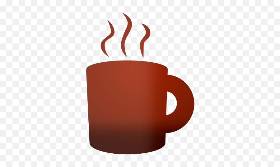 Cute Hot Coffee Cup Transparent - Coffee Cup Brown Png Emoji,Coffee Cup Transparent