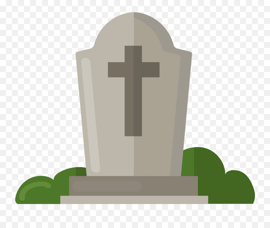 Tombstone Clipart Free Download Transparent Png Creazilla - Christian Cross Emoji,Headstone Clipart