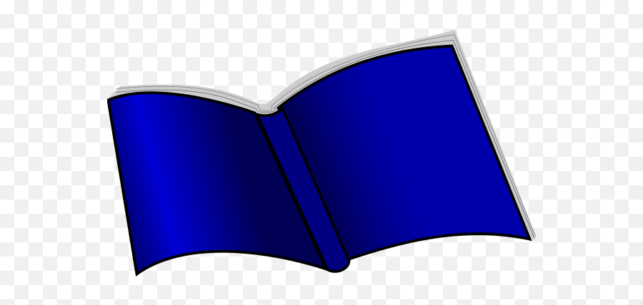 Download Blue Book Clipart - Open Blue Book Clipart Full Emoji,Books Clipart Png