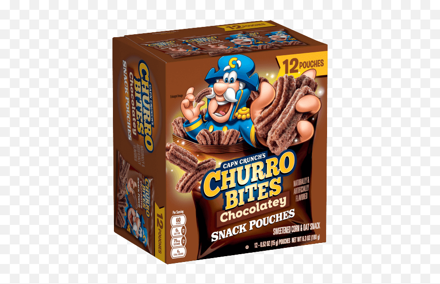 Capu0027n Crunchu0027s Chocolatey Churro Bites Capu0027n Crunch Emoji,Churros Png