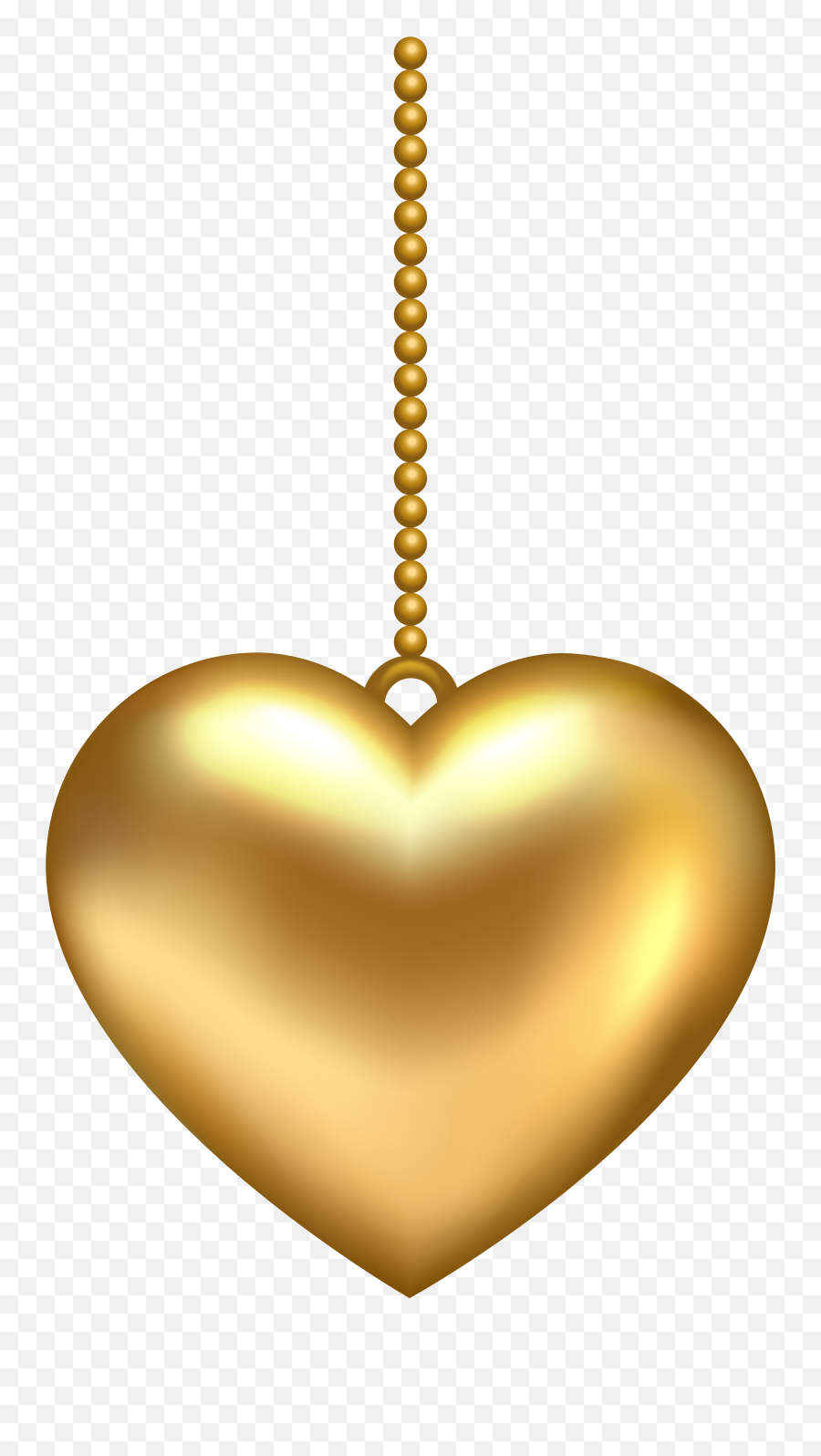 Download Transparent Golden Heart Png - Golden Heart Png Full Hd Emoji,Heart Png