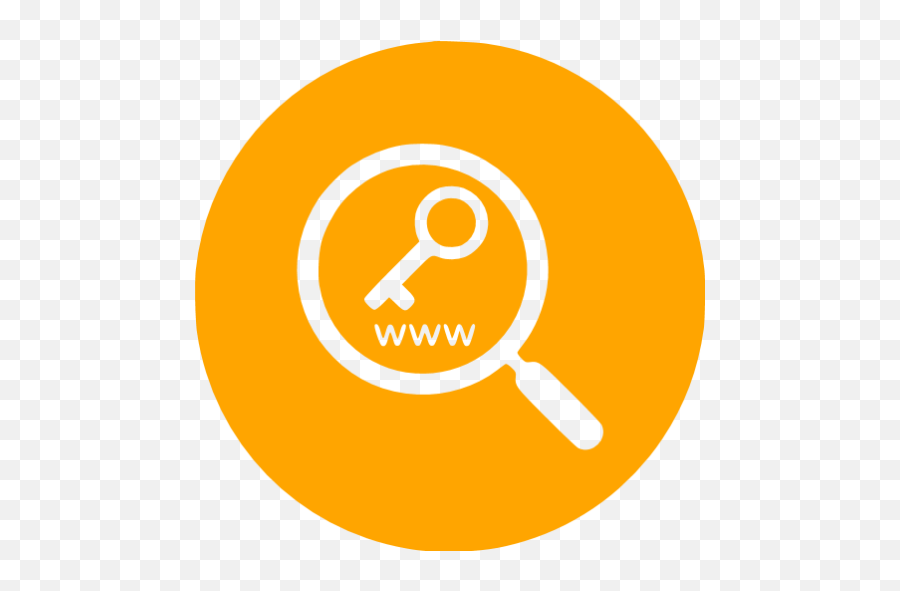 Orange Keyword Research 2 Icon - Free Orange Seo Icons Emoji,Research Icon Png