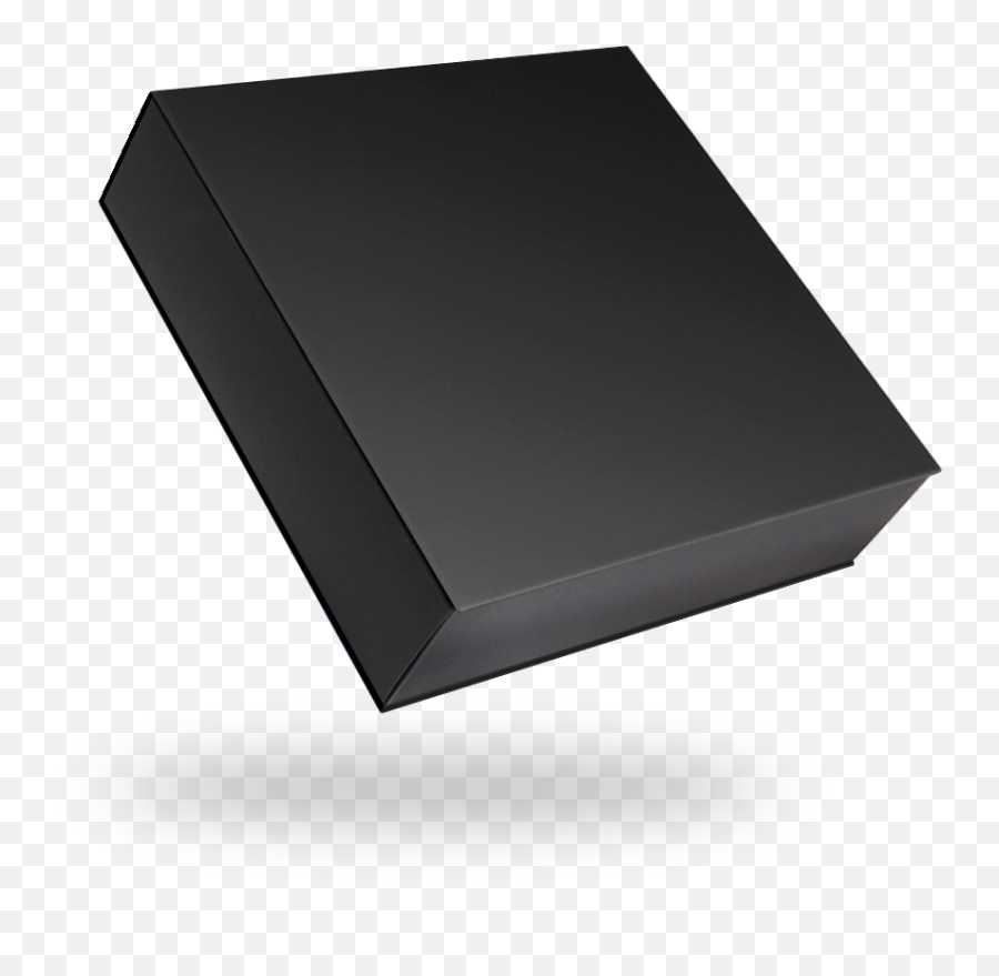 Black Square Magnetic Box - Square Black Box Emoji,Black Rectangle Png