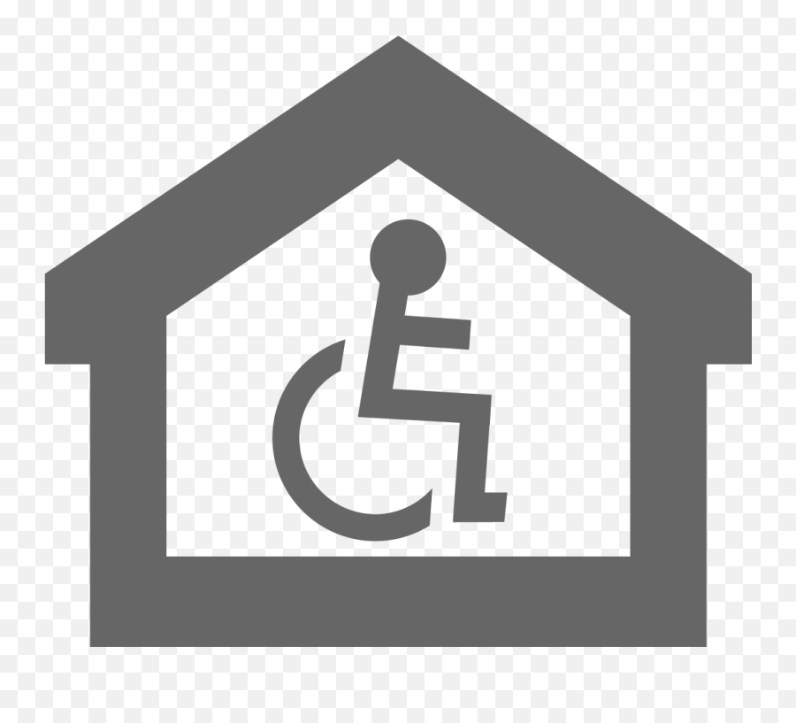 Handicap Home Logo Hd Png Download - Handicap Housing Emoji,Handicap Logo