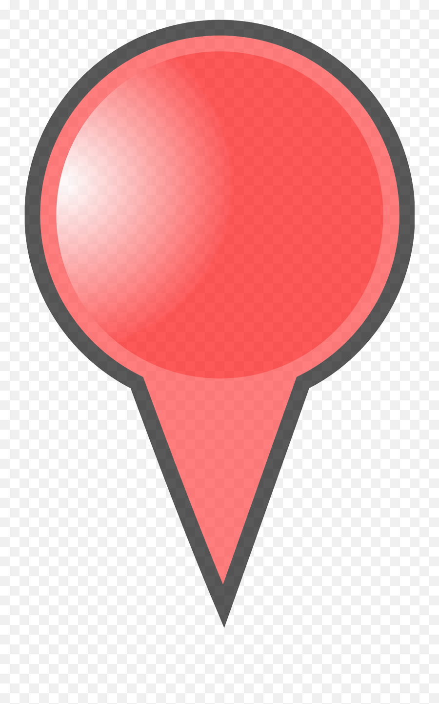 Red Map Marker Clipart - Clip Art Maps Marker Emoji,Marker Clipart