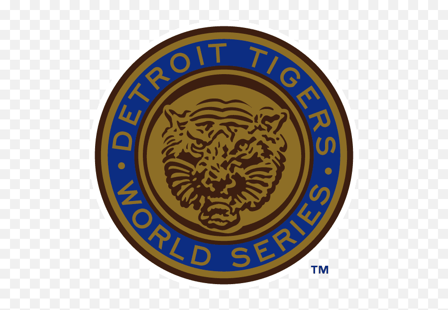 Detroit Tigers Champion Logo - 1968 World Series Emoji,Detroit Tigers Logo