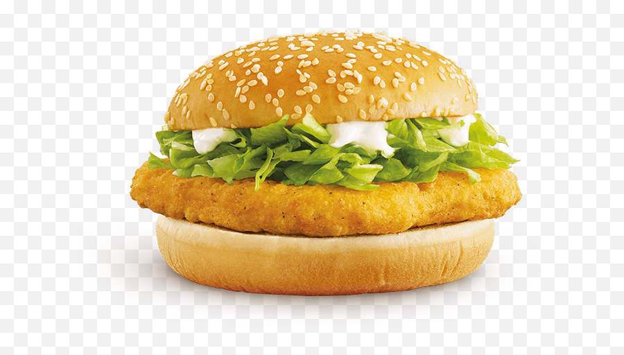Mcdonaldu0027s Mcchicken Burger Pnglib U2013 Free Png Library - Mcdonalds Mcchicken Emoji,Mcdonalds Logo Transparent