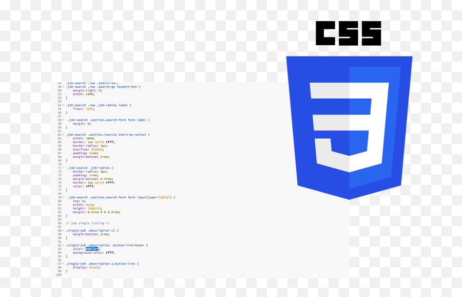 Css Fundamentals - Vertical Emoji,Coding Logo