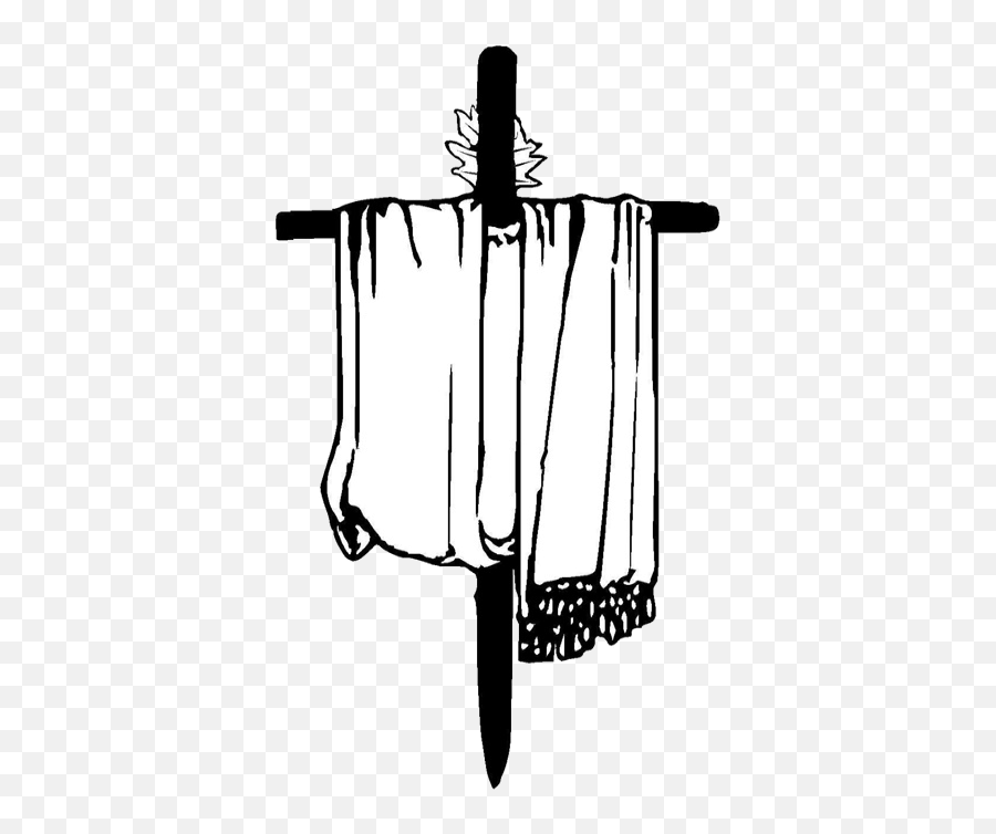 Mandaean Cross - John The Baptist Cross Clipart Full Size Emoji,Wooden Cross Clipart Black And White