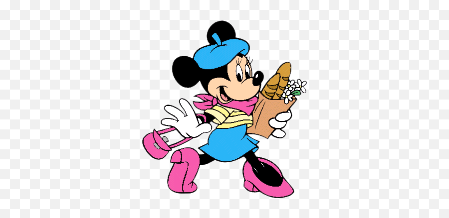 Minnie Mouse International Clipart Minnie Mouse Pictures Emoji,Epcot Clipart