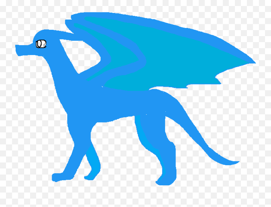 Download Hd Blue Dragon Transparent Png Image - Nicepngcom Emoji,Blue Dragon Png
