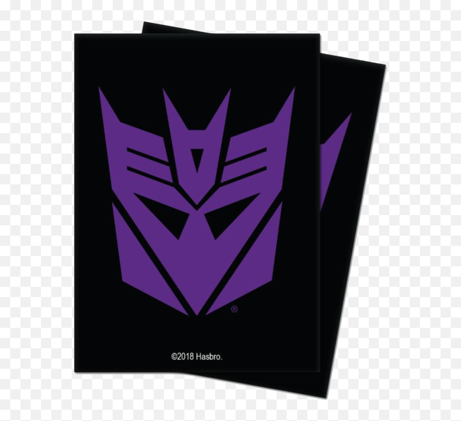 Download Ultra Pro Game Sleeves - Transformers Decepticon Emoji,Autobot Decepticon Logo