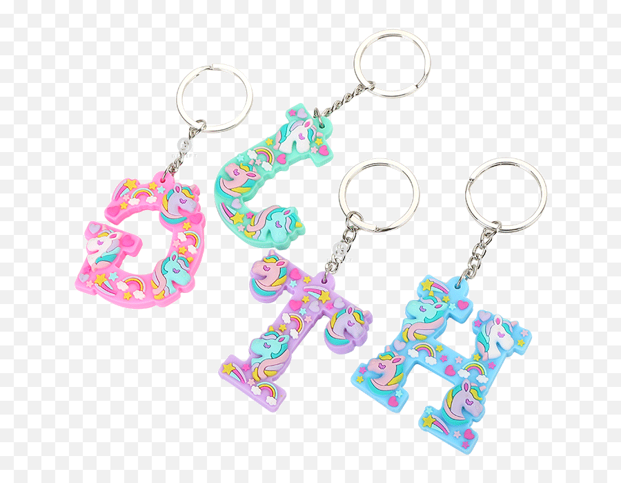 Rubber Pvc Soft Letter Alphabet Promotional 3d Unicorn Logo Emoji,Logo Keychains