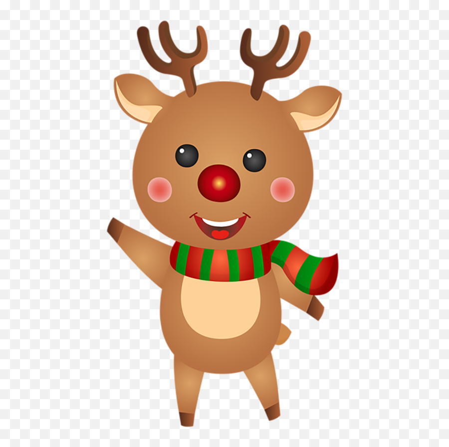 Reindeer Cartoon Clipart Hd Png Images Download - Yourpngcom Emoji,Clipart Reindeers