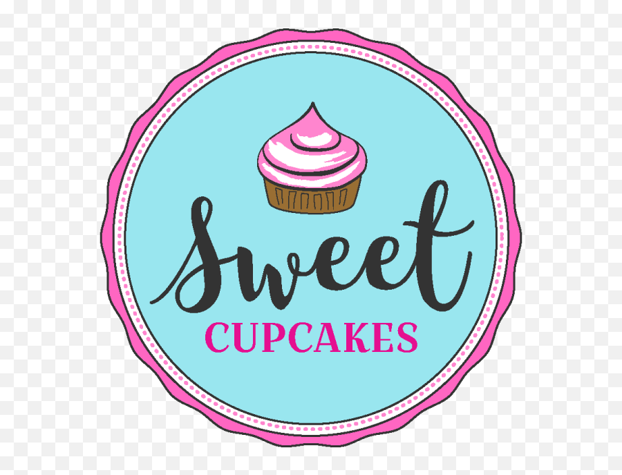 Sweet Cupcakes Bakery Logo Template Emoji,Logo Design Template