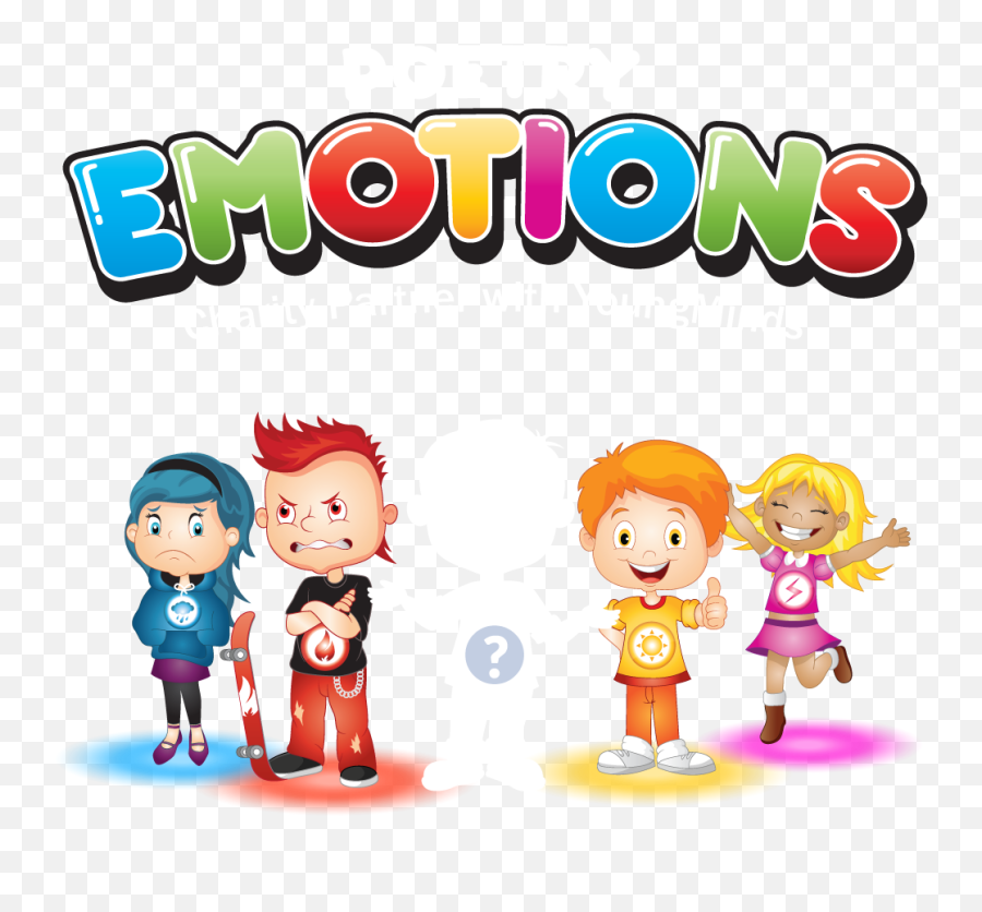 Download Hd Emotional Clipart Development In Child - Poetry Happy Clipart Kids Emotion Management Emoji,Poetry Clipart