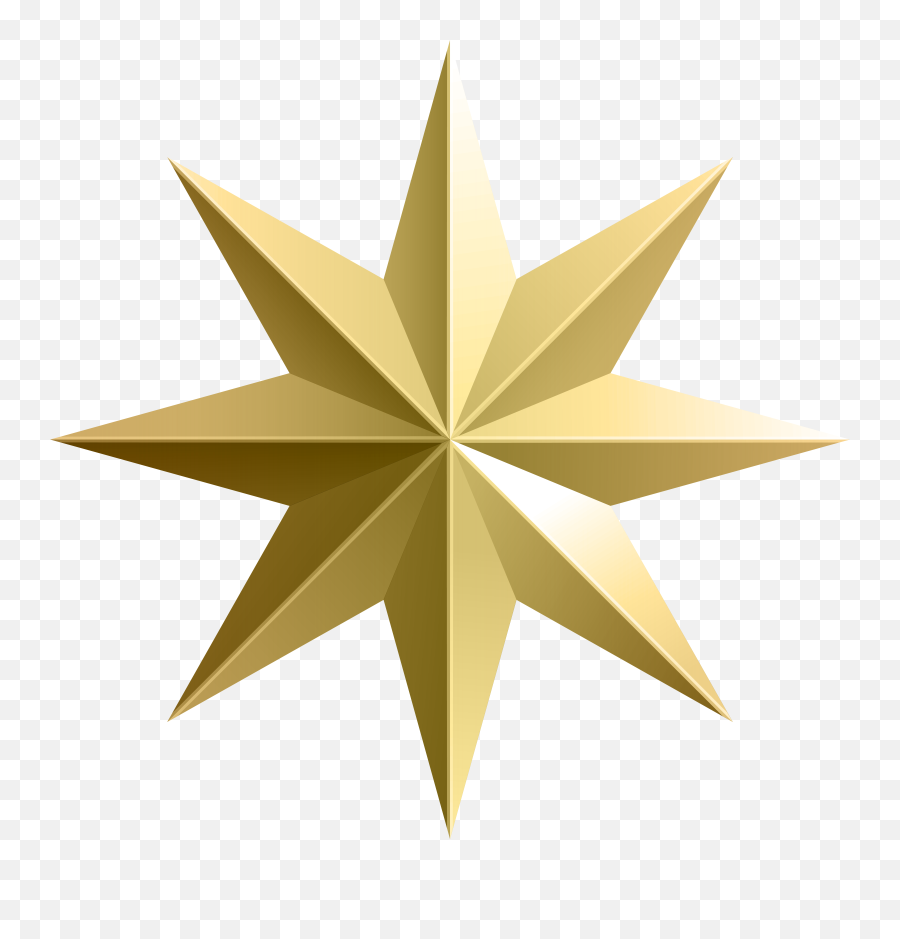 Gold Star Transparent Png Image - Merry Christmas Star Png Emoji,Star Png
