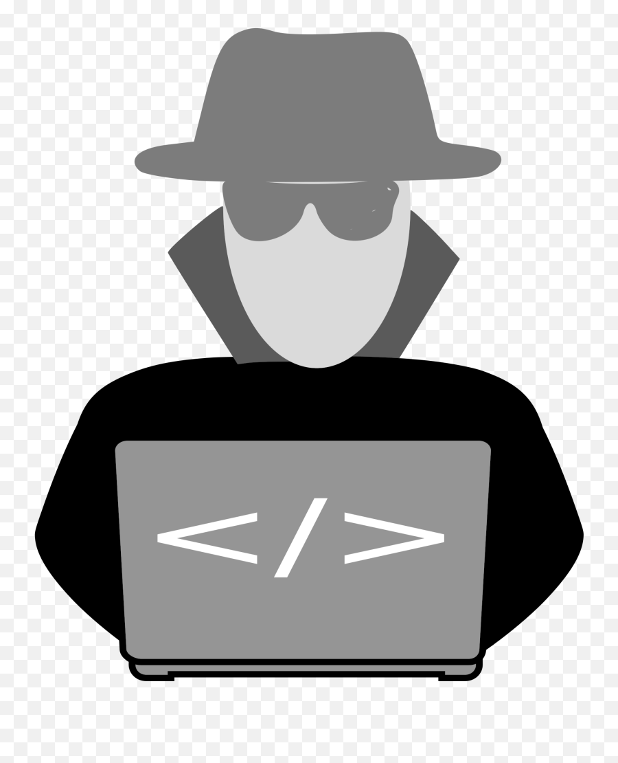 Security Hacker Anonymous Clip Art - Spy Png Emoji,Spy Clipart