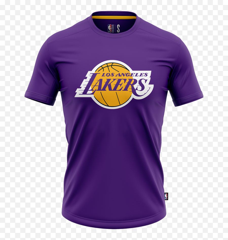 Nba Basic Primary Logo T - Shirt Angeles Lakers Emoji,Lakers Logo