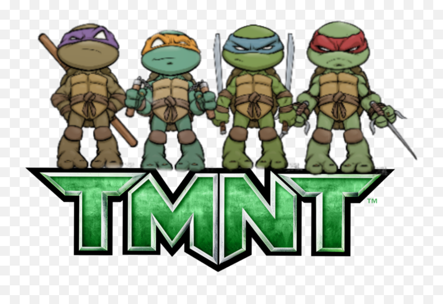 Teenage Mutant Ninja Turtles Logo Words - Ninja Turtles Tmnt Logo Emoji,Ninja Turtles Logo