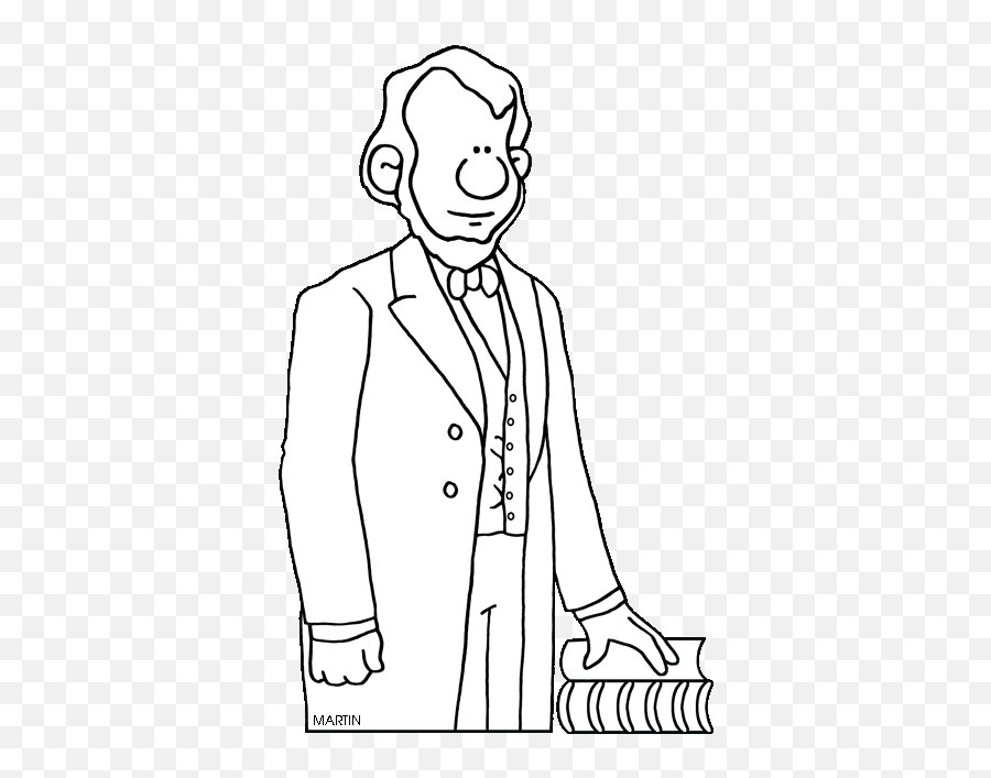 Clip Art - Standing Emoji,Abraham Lincoln Clipart