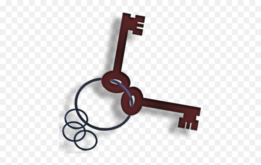 Icon Of Two Keys - Two Key Emoji,Keys Png