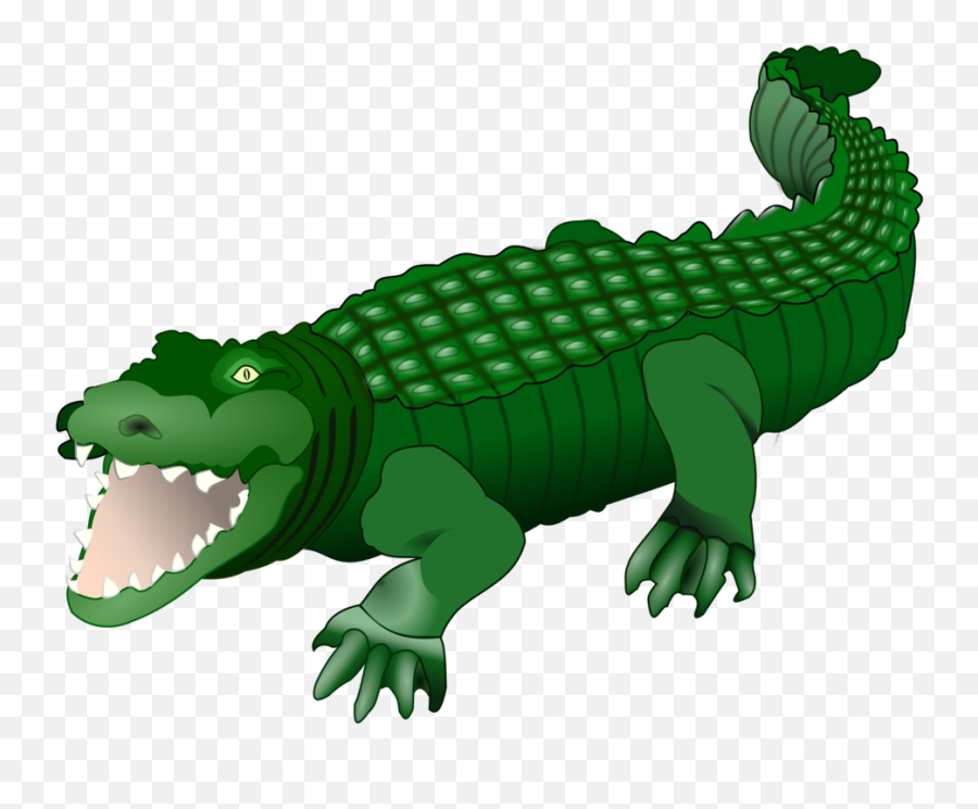 Crocodile Free Alligator Clipart Clip - Crocodile Clipart Emoji,Alligator Clipart