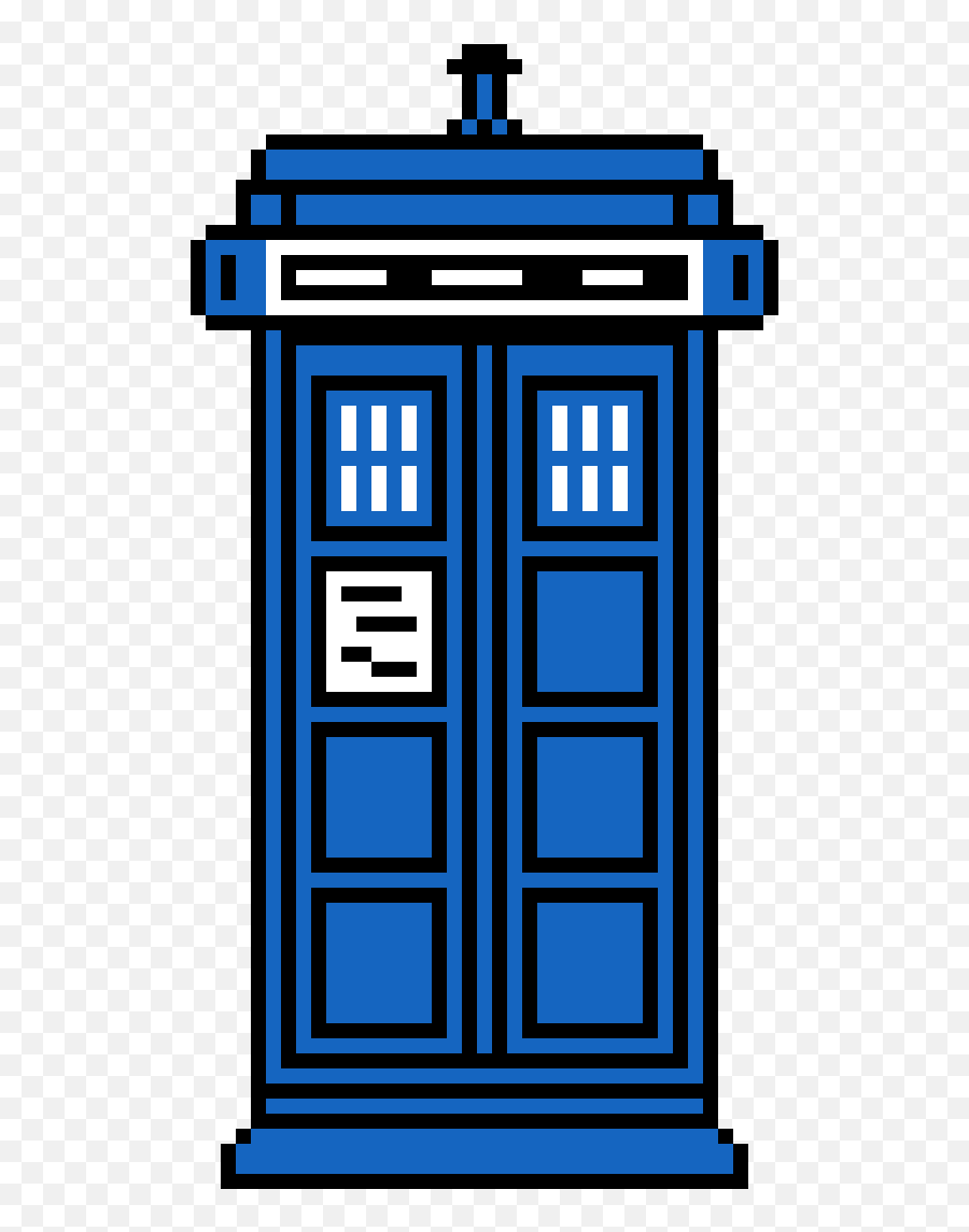 The Tardis - Transparent Png Png Tardis Emoji,Tardis Clipart