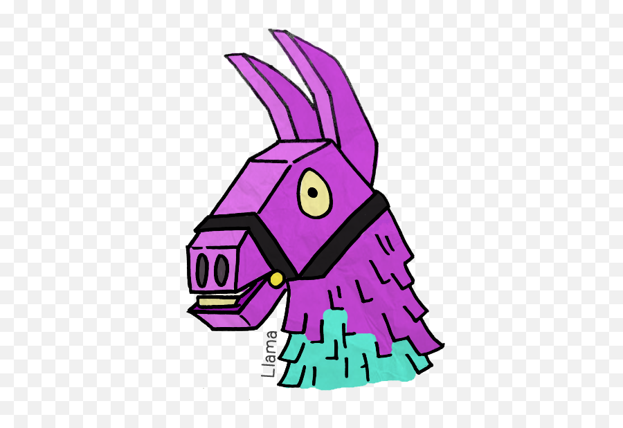 Llama De Fortnite Png Png Image Emoji,Fortnite Llama Png