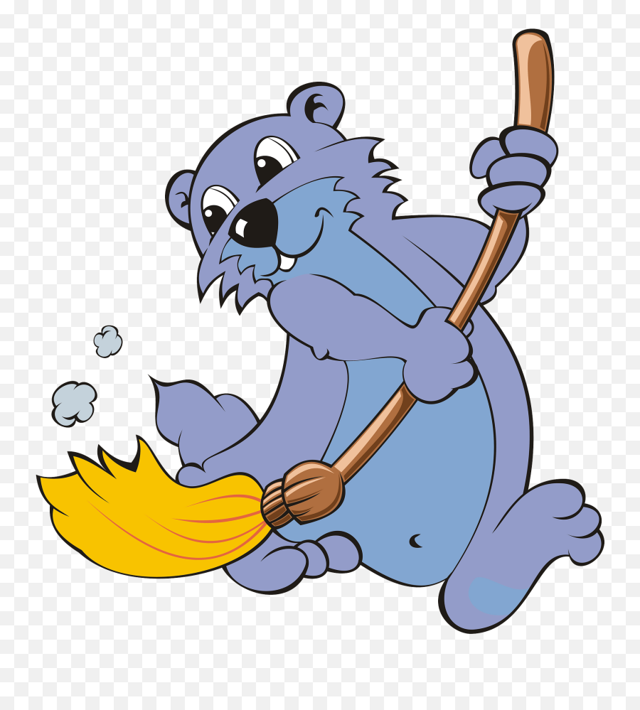 Marmot Makes Cleaning Clipart - Rodents Emoji,Cleaning Clipart