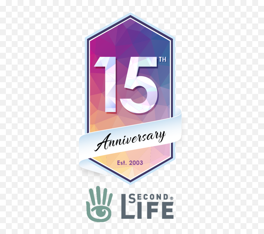 Second Life 15th Birthday Kickoff - Second Life 15 Years Emoji,Second Life Logo