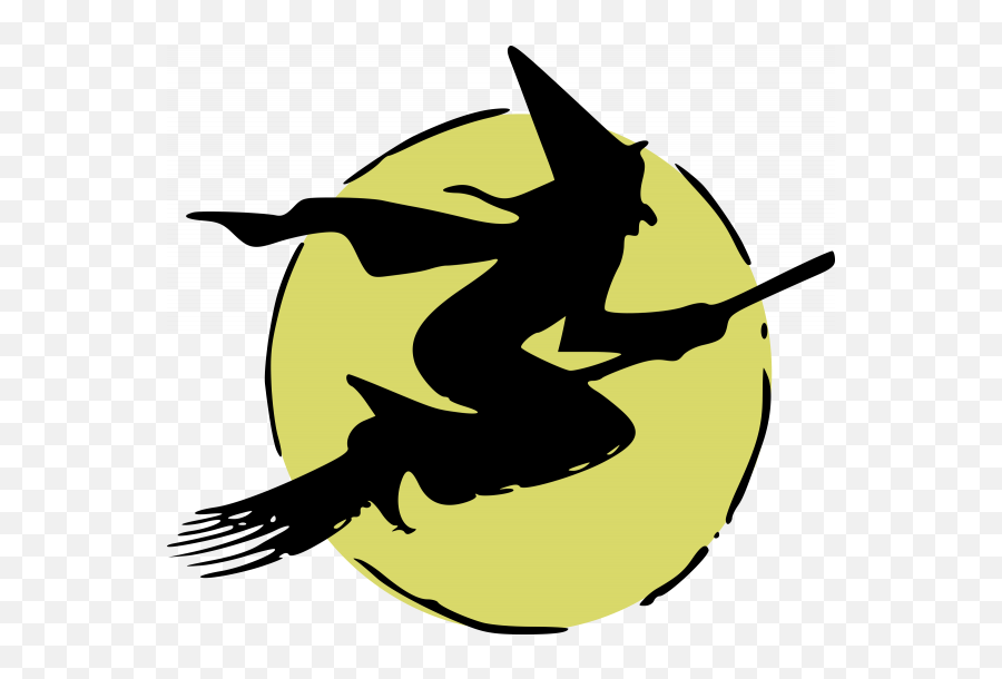 Witch - Clipartflyingwitch Daleville Community Library Witch Png Emoji,K Clipart
