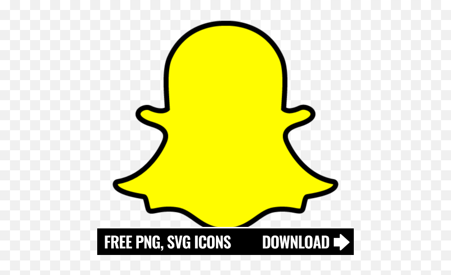 Free Snapchat Logo Icon Symbol - Cool Snapchat Logos Emoji,Snapchat Icon Png