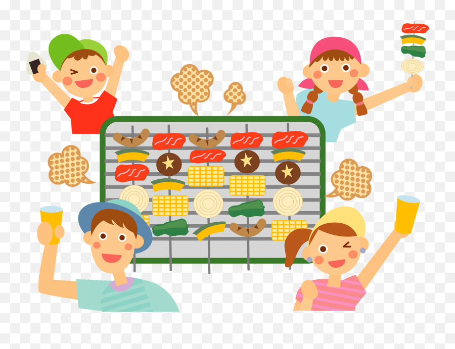 Barbecue Party Clipart Free Download Transparent Png Emoji,Bbq Clipart