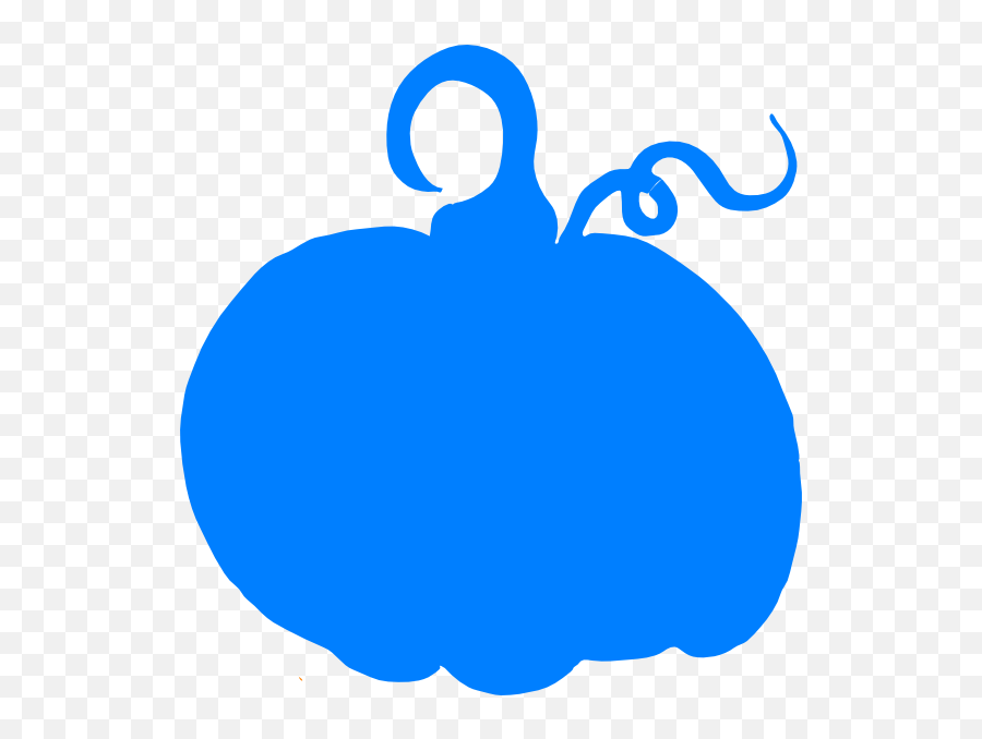Clip Art Library Library Blue Pumpkin Clipart - Silhouette Blue Pumpkin Clipart Emoji,Pumpkins Clipart