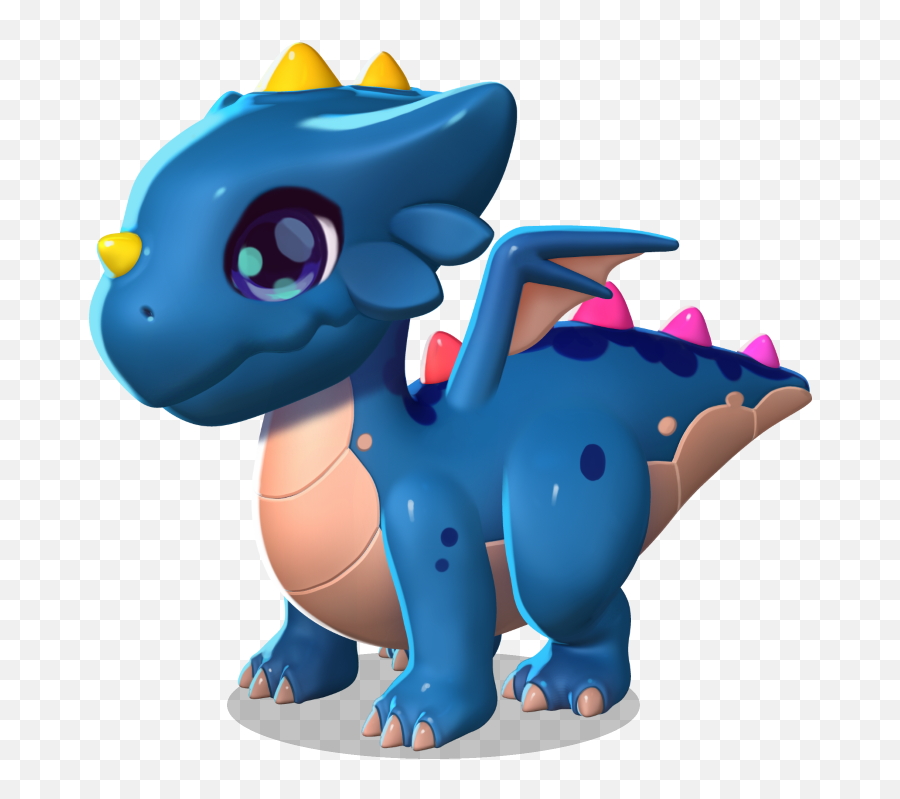 Animal Figurine Product Design - Baby Dragon Png Download Emoji,Blue Dragon Png