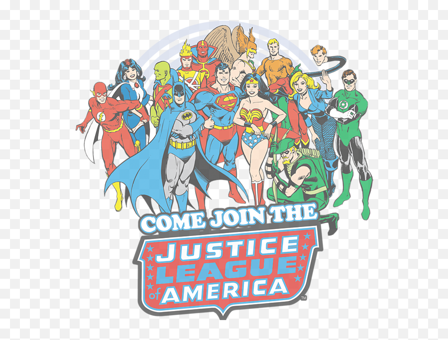 Dc - Join The Justice League Tshirt For Sale By Brand A Emoji,Justice League Transparent