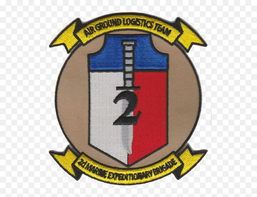 2nd Marine Expeditionary Brigade Air Ground Logistics Team Usmc Patch - Solid Emoji,Usmc Logo