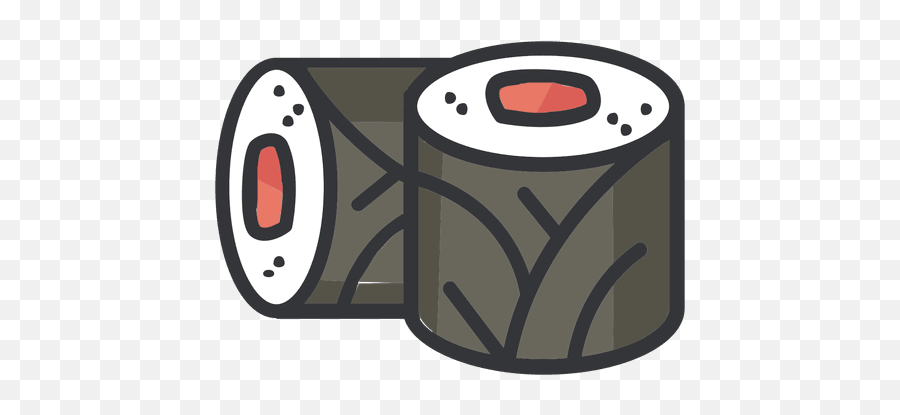 Sushi Color Icon - Sushi Icon Transparent Emoji,Sushi Png